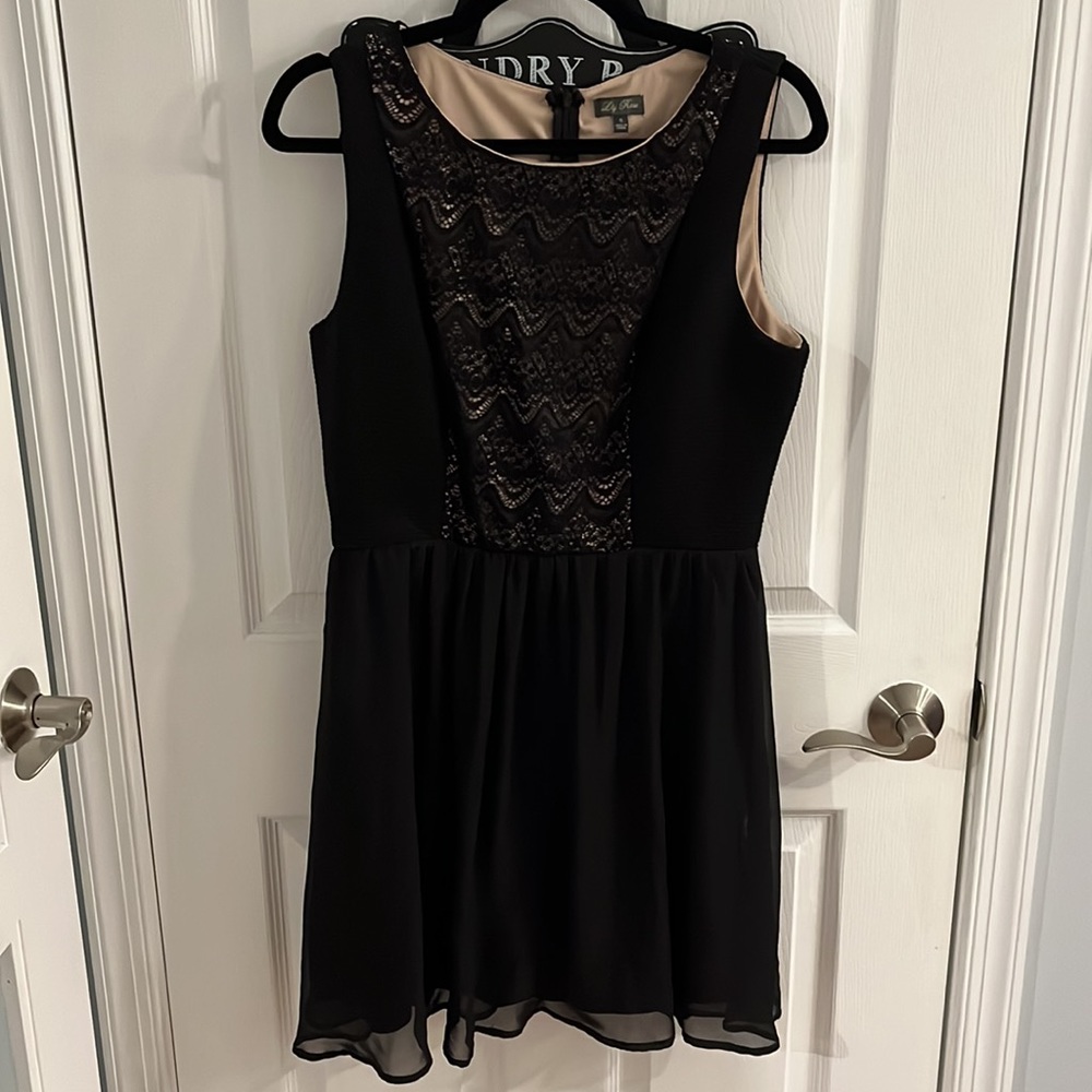 A Black Lace Lily Rose (Kohl’s) Dress